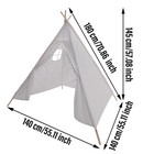 1 8m Portable Teepee Tent Kids Tent Large Tipi Infantil Kids Tent Toy Play House