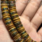 Tibetan  Mala 108 Beads Antique Buddhist Prayer Bracelet Handheld Rosary