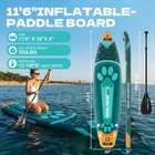 Inflatable Paddle Stand Up Board  Accessories 11 6 x35  Wide Stable Sup Board