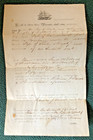 Schooner Smith D Bellows 1853 Bill Of Sale 1 16th Part For  550 William J French