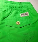 Polo Ralph Lauren Boys Polo Teddy Bear Swim Trunks  Size 2t  Lime Green  Nwt 