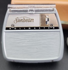 Vintage Sunbeam Shavemaster Rollmaster Electric Shaver With Leather Case