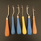 6 Latch Hook Tools Spinnerin Fox Yarn England Korea Usa Rug Yarn Latch Hooking