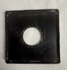 Graflex Lens Board Copal 0 For Speed Graphic Flanged Fit