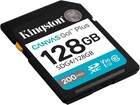Kingston Canvas Go Plus 128gb U3 V30 Sd Memory Card 200mb s