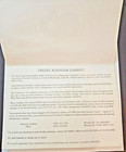 Drexel Burnham Lambert 1990  predators Ball  Invitation Set - Mint Condition