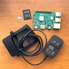 Raspberry Pi 3 Model B V1 2 1gb  Case  32gb Microsd  Heatsinks  5v 3a Supply