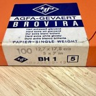 Sealed Vintage Agfa Brovira Bh 1 Photo Paper     5x7    - 100 Sheets