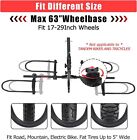 2 Bike Rack Hitch Mount 180lbs Folding Carrier Car Truck Suv Rv 2  Receiver New