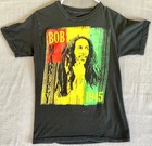 Bob Marley T Shirt Reggae T Shirt Classic Rock T Shirt Men Small Concert T Shirt