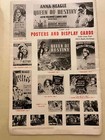 Queen Of Destiny Pressbook 1938 Anna Neagle  Anton Walbrook  Ultra Rare 