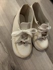 Vintage Elk Leather Baby High Top Shoes Little Strollers Original Box