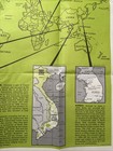 Vintage 1966    the Legacy Of Crisis    News Poster Map Of The Month Vietnam War