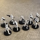 Star Wars Storm Trooper Wizards Of The Coastpainted Miniatures Bulk Lot Of 8