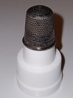 Vintage Sterling Silver Thimble  unknown Maker  Size I Believe Says 28