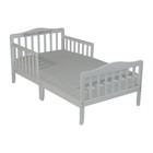 Blaire Toddler Bed - Convertible Safety Rail White Wooden Bed For Baby Kids