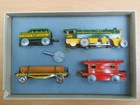 Vtg Tin Litho     Kay Wind-up  trackless   Train Set     Mint In Original Box