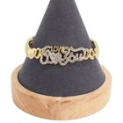 Hugs   Kisses Xo Bracelets 18k Layered Real Gold Filled 7 5 Inches 