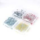 100 Pcs Dental Endo Quartz Fiber Post Straight screw Restorative Posts 1 0-1 8mm