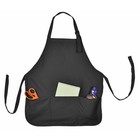 Apron Commercial Restaurant Home Bib Spun Poly Cotton Kitchen Aprons  3 Pocke   