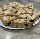 Blueberry Scones-pastry-dessert-scones-snacks-bakery-buttery-baked Goods