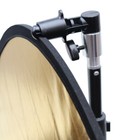 2pc Backdrop reflector Holder Clip Adapter Clamp 5 8  Receiver For Light Stand