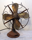 Antique Westinghouse 12  Brass 4 Blade Fan 3 Speed For Restoration Working
