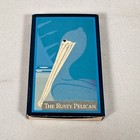 Vintage The Rusty Pelican Restaurant Match Box Blue Matches Newport Beach Ocean