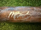 Chicago Cubs Moises Ballesteros  Autographed Game Used Baseball Bat