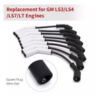 8x Spark Plug Wire Set 9070c Extreme 9000 Ceramic Boot For Gm Ls3 ls4 ls7 lt 5 3