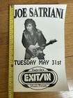 Vintage Joe Satriani Nashville s Exit in Promo Poster 11 x17 