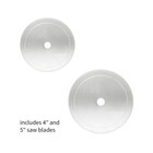 Hi-tech Diamond 4  5  Trim Saw   Lapidary Saw Machine   Includes 4  And 5  Blade
