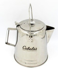 Cabelas Large Glacier Ridge  Stainless Steel Coffee Pot Perculator