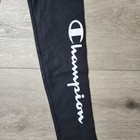 Champion Leggings Girls Nwt Side Leg White Champion Logo Size Medium