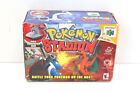 Pokemon Stadium N64 Box With Transfer Pack Big Box