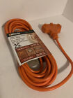 Cci Tri-source Sjtw Extension Cord With 3-outlet Power Block Connector  3 14