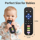 Baby Teething Toys  Remote Control Sensory Teether  Silicone Chew Toy For Teethi