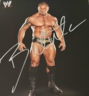 Wwe Batista Signed 8x10 Original Promo Photo With Psa Coa From 2008 Very Rare