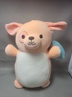 New W  Tags Drella The Dog 10    Hugmees Squishmallow Plush Stuffed Animal Peach