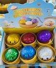 Glitter Squishy Dumpling Toy Bao Bun Dim Mystery Blind Squishies Toy Gift Rare