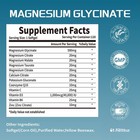 Magnesium Glycinate 500mg 120 Capsules For Calm  Stress  Sleep  Leg Cramp  Heart