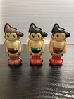 Vintage Astro Boy Atom Uran Tin Toy Figure Set Of 10 Japan Meiji Prize Rare