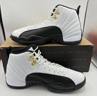 Jordan 12    taxi   retro Men s Black Basketball Shoes High-top 2025 Ct8013-117