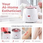 Wax Heater Warmer Hair Removal 300g Beans Depilatory Waxing Kit Full Body Use