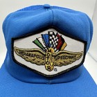 Vintage K Product Indianapolis Motor Speedway Indy 500 Trucker Snapback Mesh Hat