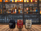 Jack Daniel s Stoneware Barrel Shots Set Of 3 - Jack Daniels 3 Piece Gift Set