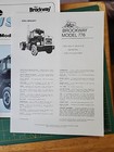 3 Brockway Trucks  Brochure   Flyer Lot Model  776 Single   Tandem Axles