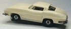Vintage Aurora Tjet  1356 White 63 Split Window Corvette Nice 