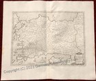 Asia Minor Bosporus Cyprus 1695 Antique Map 32532