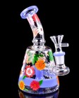 Thick 7  Cute Girly Beaker Tobacco Bong Glass Pipe Mini Cute Free Shipping  usa 